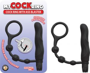 My Cockring w/Ass Blaster - Black