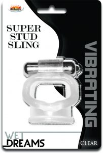 Wet Dreams Super Stud Sling - Clear