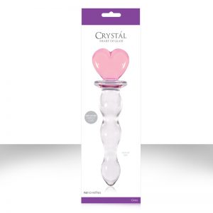 Crystal Heart Of Glass - Pink