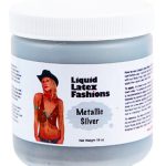 Liquid Latex - Metallic Silver 16 oz