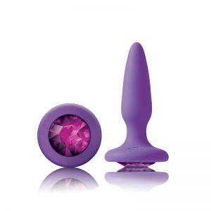 Glams Mini - Purple Gem Butt Plug