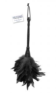 Fetish Fantasy Frisky Feather Duster - Black