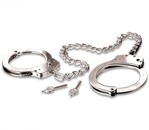 Fetish Fantasy Metal Leg Cuffs