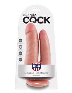King Cock Double Penetrator - Flesh