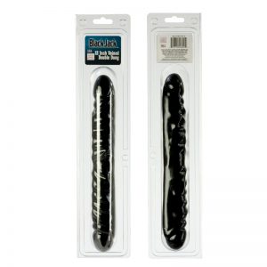 Black Jack 12" Veined Double Dong