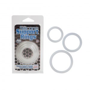 Silicone Support Rings - Clear