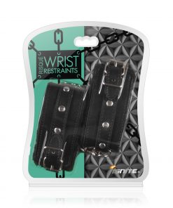 Risque Wrist Restraints - Black
