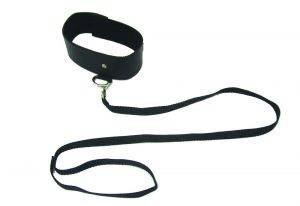 Sex & Mischief Black Leash & Collar