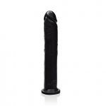 Cock w/Suction - Black 10"