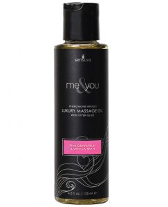 Me & You Massage Oil Grapefrui Vaniilla 4.2 oz