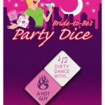 Bride To Be Party Dice