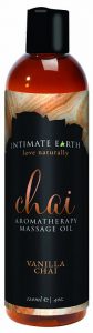 Intimate Earth Chai Massage Oil 4 oz