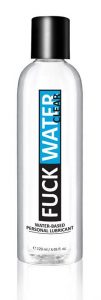 Fuck Water Clear Water Based Lubricant 4 oz