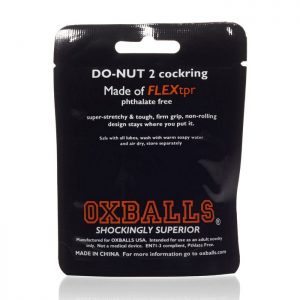 Do-Nut 2 Large Cockring - Black