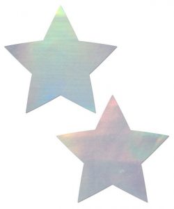 Pastease Holographic Star - Silver