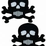 Pastease Skull & Crossbones - Black