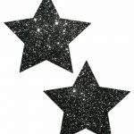 Pastease Rockstar - Black Glitter