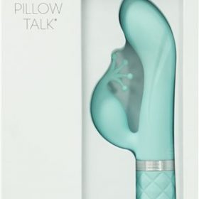 PILLOW TALK KINKY CLITORAL W/ SWAROVSKI CRYSTAL TEAL