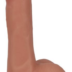 THINZ SLIM DONG 6IN W/ BALLS VANILLA