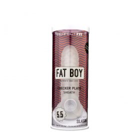 PERFECT FIT FAT BOY CHECKER BOX SHEATH 5.5IN CLEAR