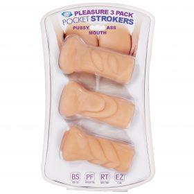 CLOUD 9 TRIO STROKER PUSSY ASS MOUTH MASTURBATOR KIT