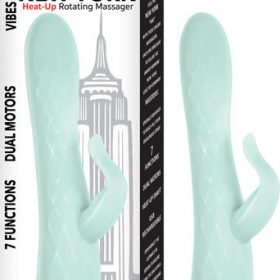VIBES OF NEW YORK HEAT-UP ROTATING MASSAGER AQUA