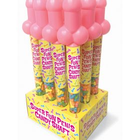 SUPER FUN CANDY SHAFT DISPLAY OF 12