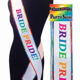 BRIDE PRIDE SASH