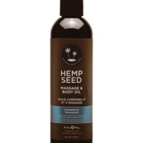 HEMP SEED MASSAGE OIL SUNSATIONAL 8 OZ