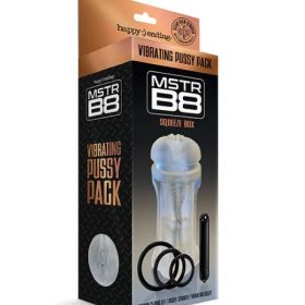 MSTR B8 VIBRATING PUSSY PACK SQUEEZE BOX 5 PC KIT