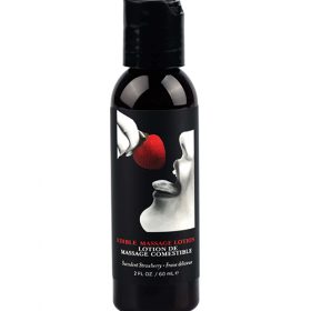 EDIBLE MASSAGE LOTION STRAWBERRY 2OZ
