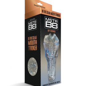 MSTR B8 IN THE CLEAR MOUTH STROKER