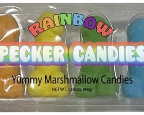 RAINBOW PECKER CANDIES