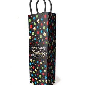 HAPPY F'ING BIRTHDAY WINE GIFT BAG