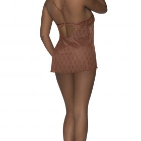 CARAMEL KISS BABYDOLL & THONG SET CARAMEL L/XL