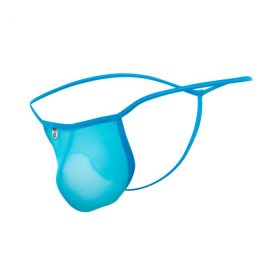 MALE BASICS MOB TULLE T-THONG TURQUOISE L/XL