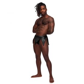 FETISH EROS BLACK STUDDED L/XL