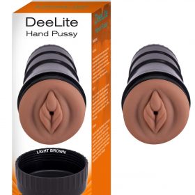 DEE LITE HAND PUSSY LIGHT BROWN