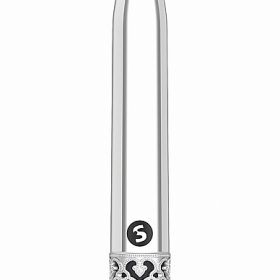ROYAL GEMS SHINY POWERFUL VIBE RECHARGEABLE SILVER