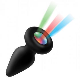 BOOTY SPARKS SILICONE LIGHT-UP ANAL PLUG SMALL