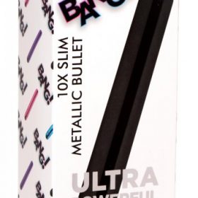 BANG! 10X SLIM METALLIC BULLET BLACK
