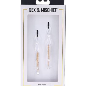 SEX & MISCHIEF PEARL NIPPLE TIES