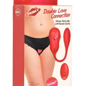 FRISKY DOUBLE LOVE CONNECTION PANTY VIBE W/ REMOTE