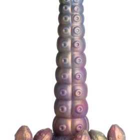 CREATURE COCKS DEEP INVADER TENTACLE OVIPOSITOR SILICONE DILDO W/ EGGS