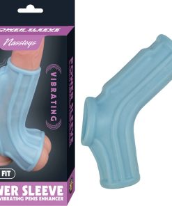 VIBRATING POWER SLEEVE SLEEK FIT - BLUE