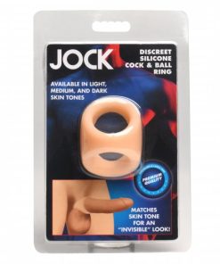 JOCK SILICONE COCK & BALL RING LIGHT
