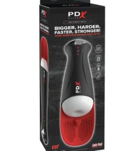 PDX ELITE FUCK-O-MATIC PRO XL WHITE/RED