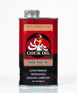 COCK OIL WATER BASED LUBE 9 OZ METAL CAN