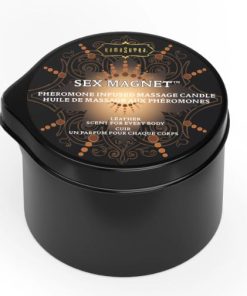SEX MAGNET LEATH CANDLE 2OZ