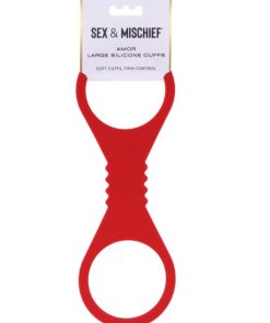 SEX & MISCHIEF AMOR LARGE SILICONE CUFFS